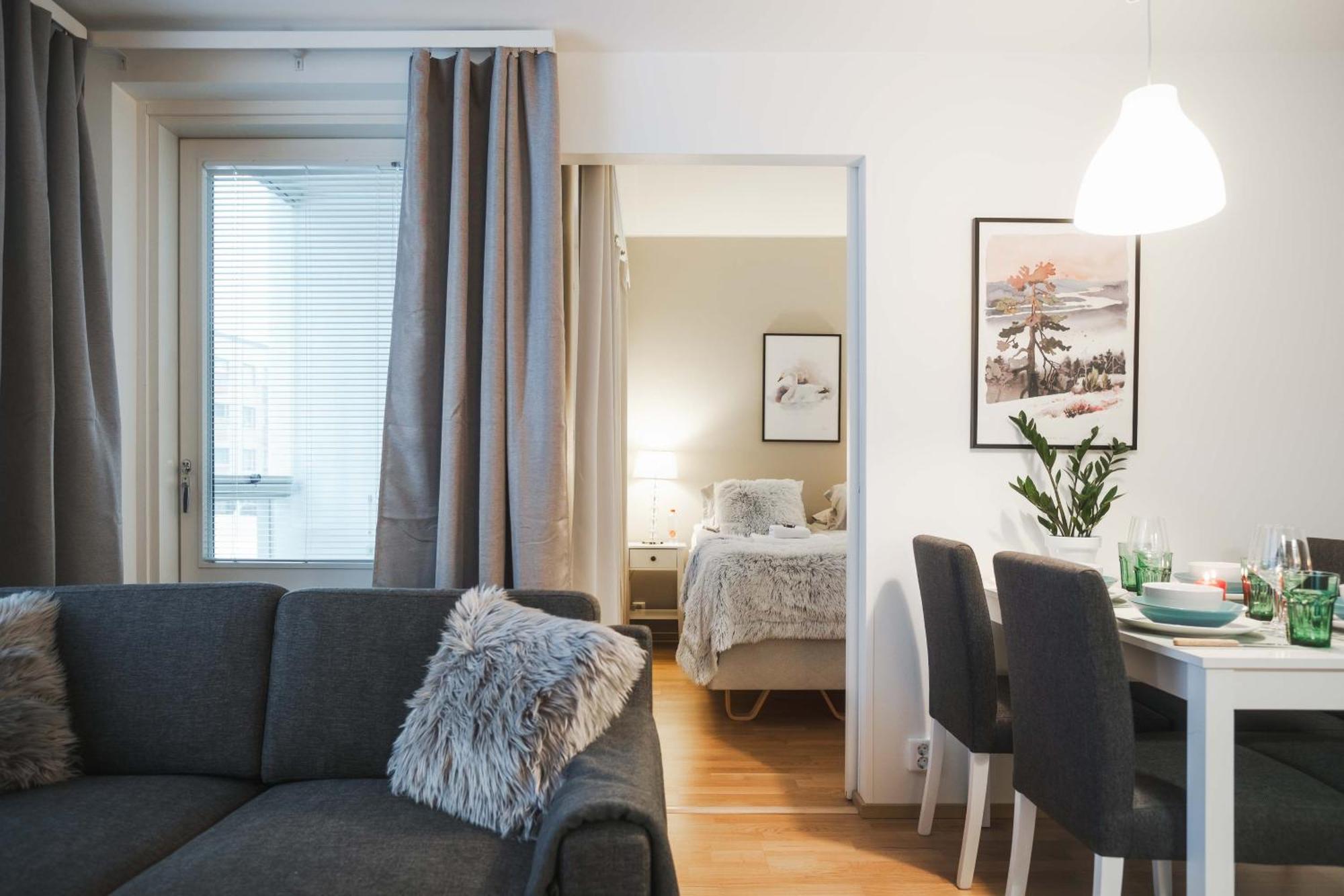 Cozy City Apartment With Sauna Rovaniemi Esterno foto